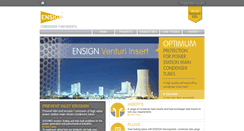 Desktop Screenshot of ensign-uk.com